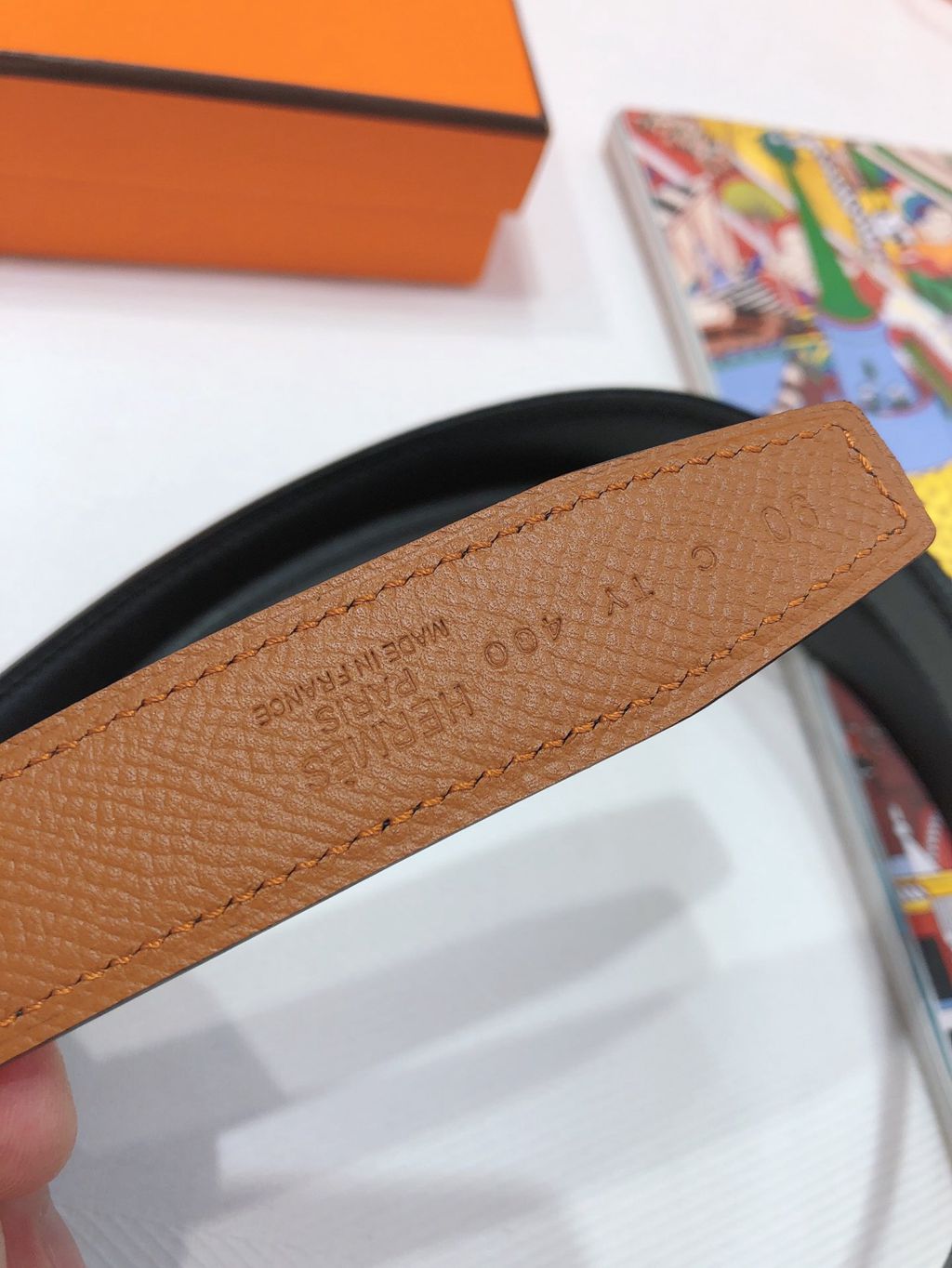 H**mes belts 24mm